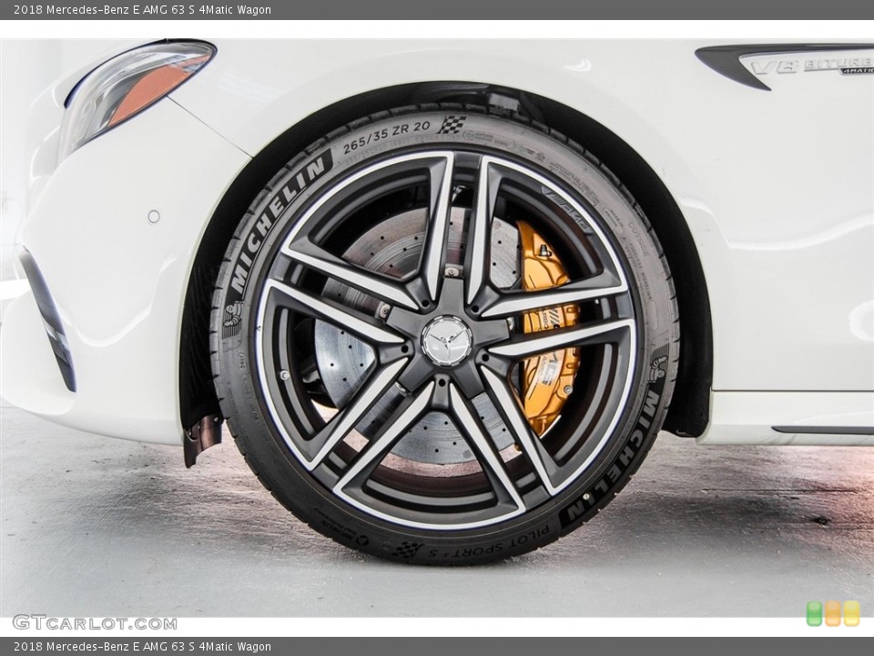 2018 Mercedes-Benz E AMG 63 S 4Matic Wagon Wheel and Tire Photo #124201880