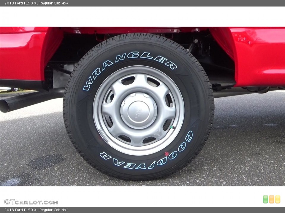 2018 Ford F150 XL Regular Cab 4x4 Wheel and Tire Photo #124202549