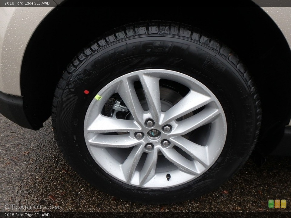 2018 Ford Edge SEL AWD Wheel and Tire Photo #124238884