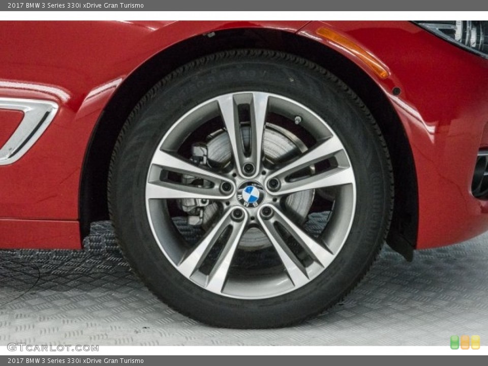 2017 BMW 3 Series 330i xDrive Gran Turismo Wheel and Tire Photo #124240789