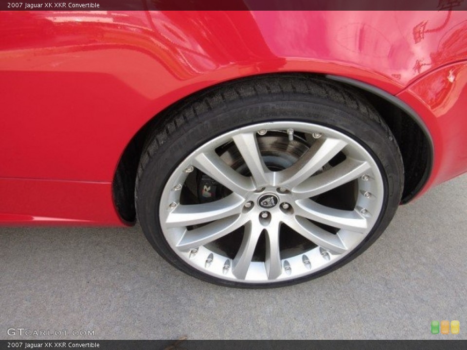 2007 Jaguar XK XKR Convertible Wheel and Tire Photo #124252400
