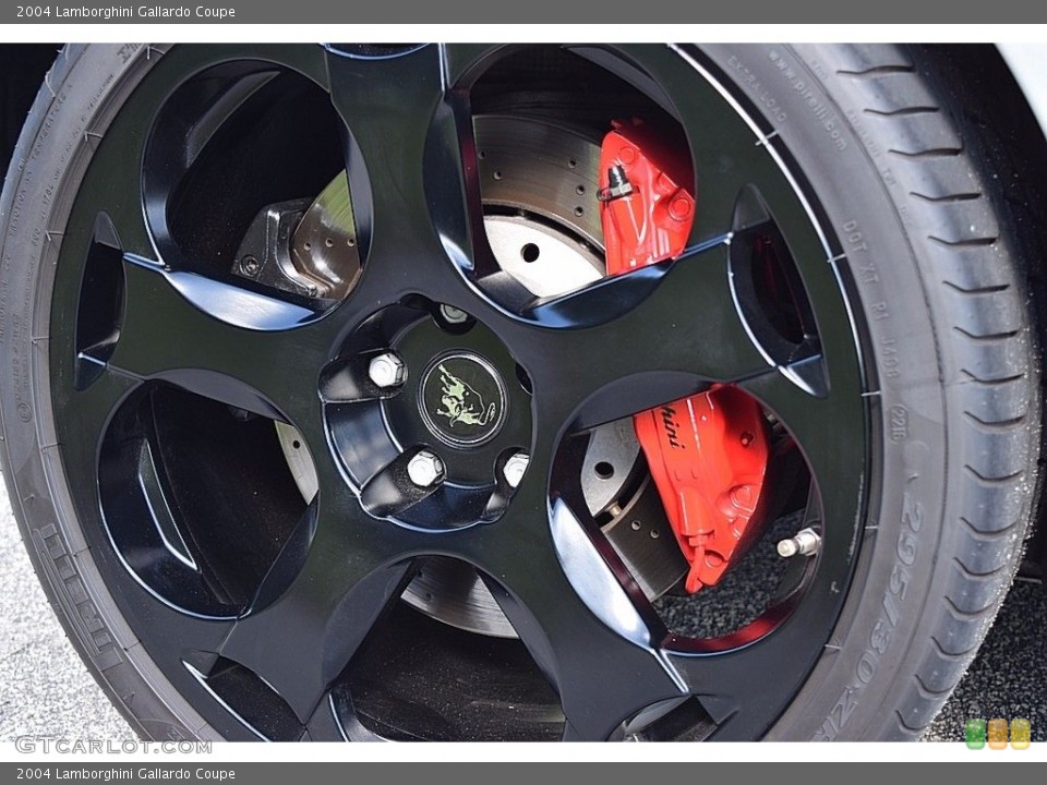 2004 Lamborghini Gallardo Coupe Wheel and Tire Photo #124259055