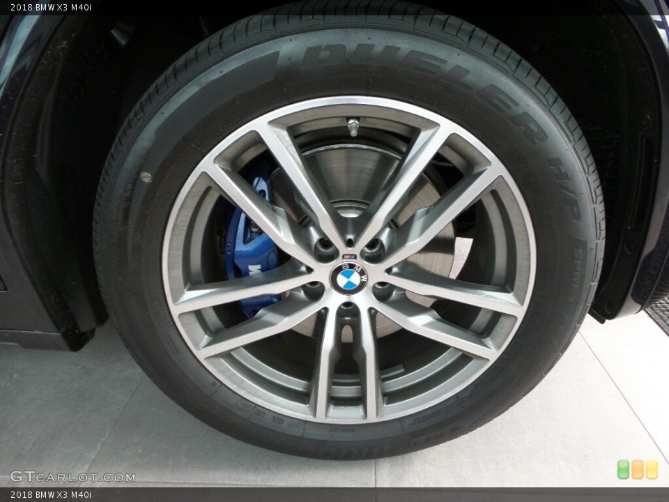 2018 BMW X3 M40i Wheel and Tire Photo #124264665