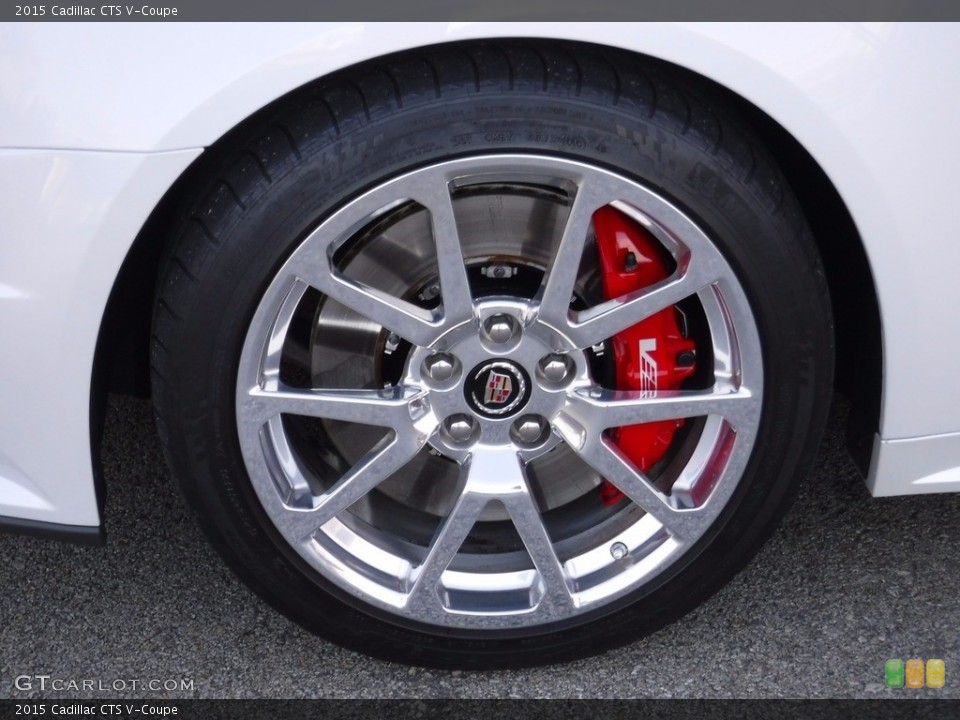 2015 Cadillac CTS V-Coupe Wheel and Tire Photo #124265502