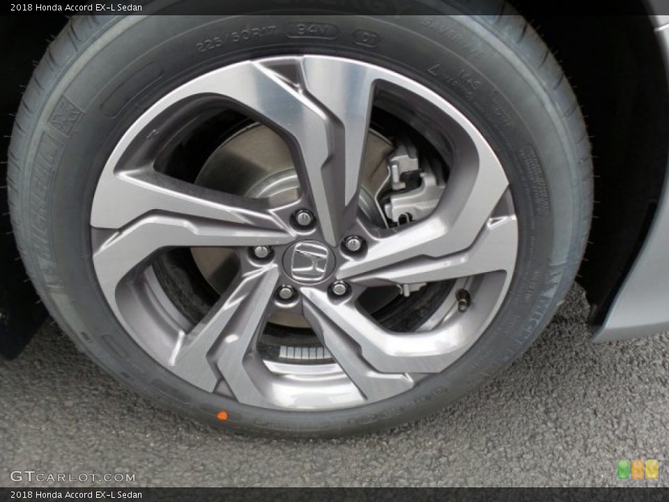 2018 Honda Accord EX-L Sedan Wheel and Tire Photo #124282422