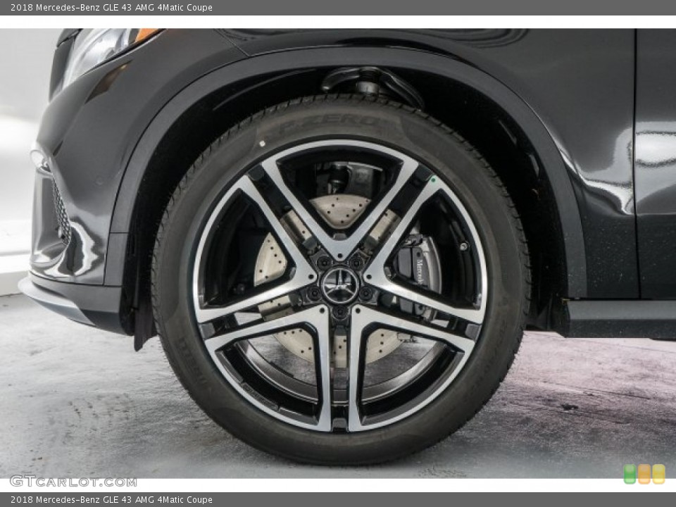 2018 Mercedes-Benz GLE 43 AMG 4Matic Coupe Wheel and Tire Photo #124291500