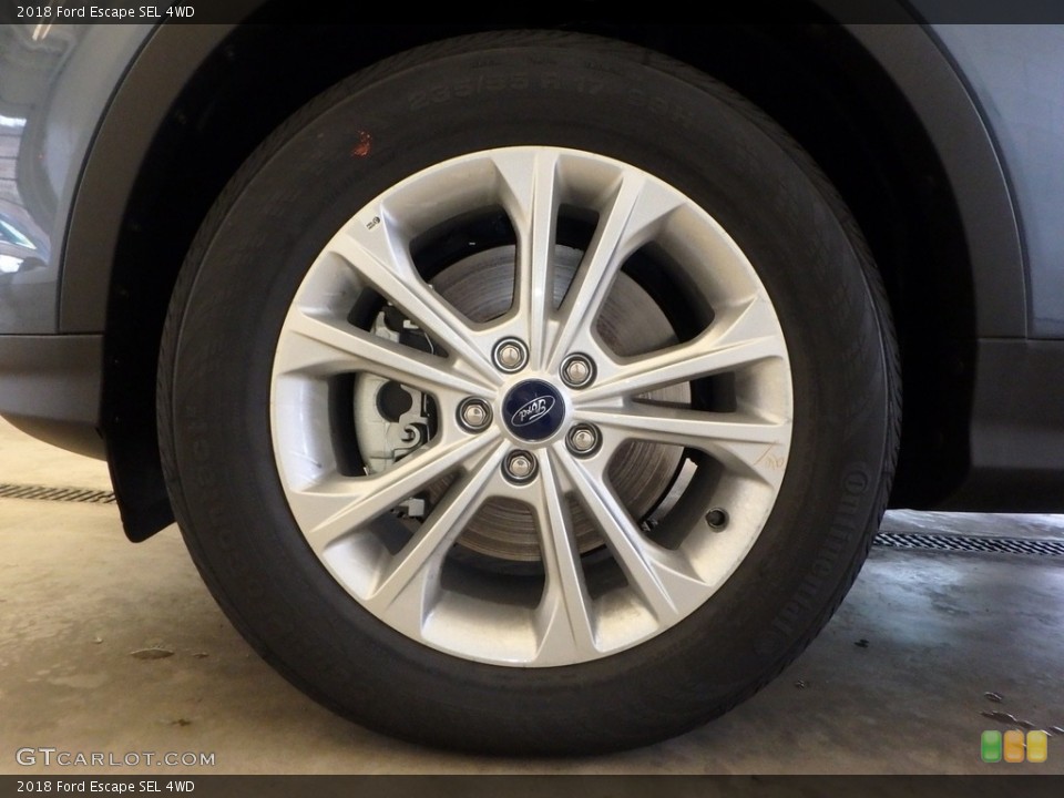 2018 Ford Escape SEL 4WD Wheel and Tire Photo #124292694