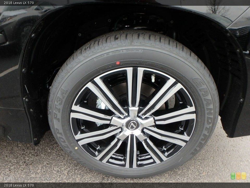 2018 Lexus LX 570 Wheel and Tire Photo #124295394