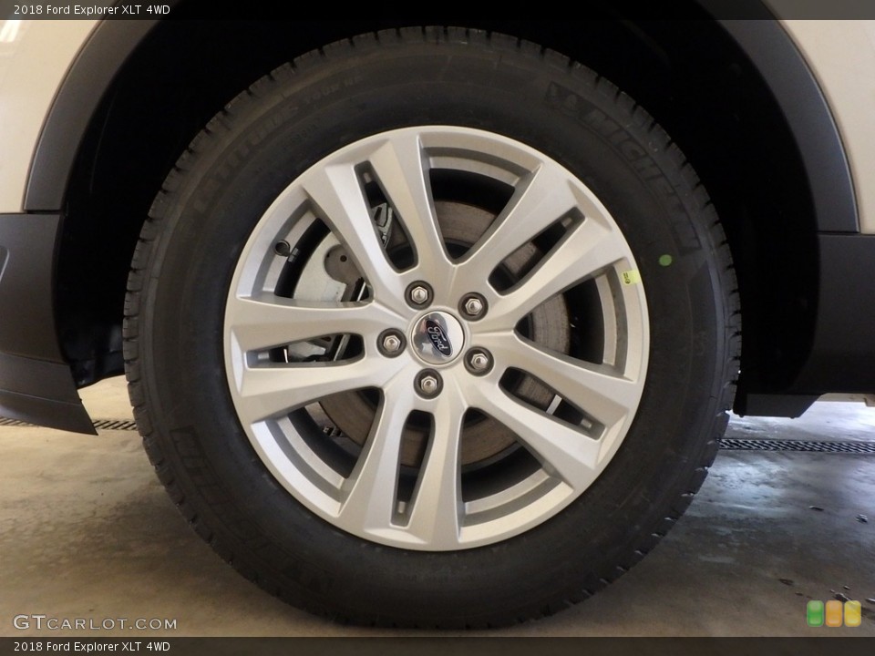 2018 Ford Explorer XLT 4WD Wheel and Tire Photo #124296126