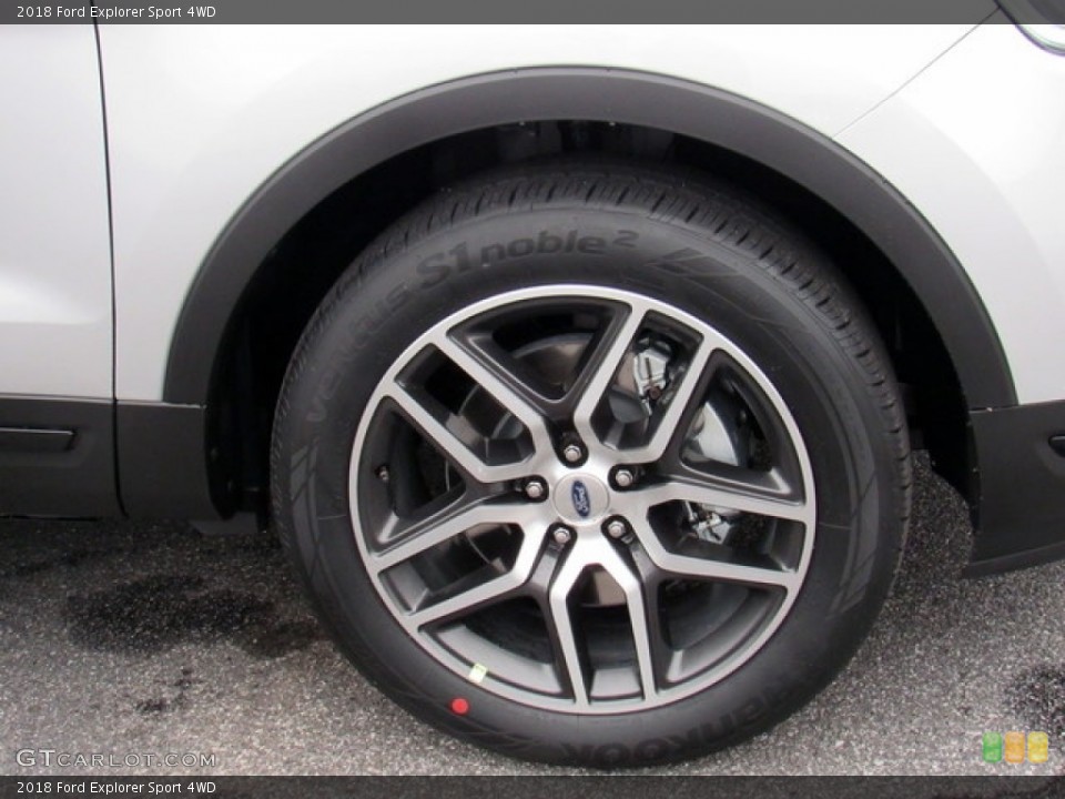 2018 Ford Explorer Sport 4WD Wheel and Tire Photo #124302168