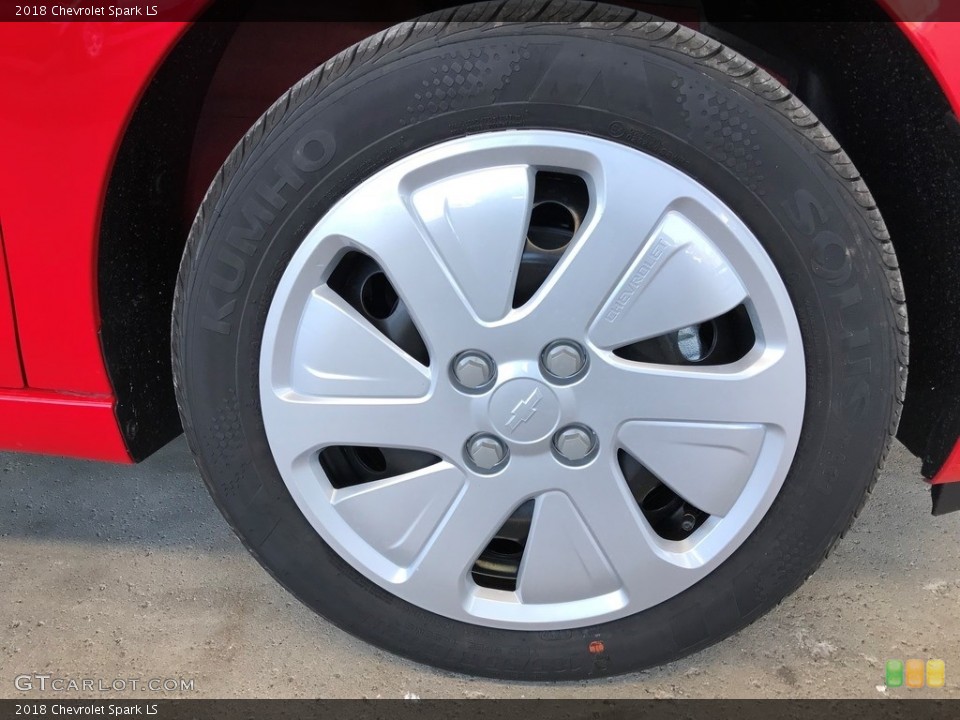 2018 Chevrolet Spark LS Wheel and Tire Photo #124306379