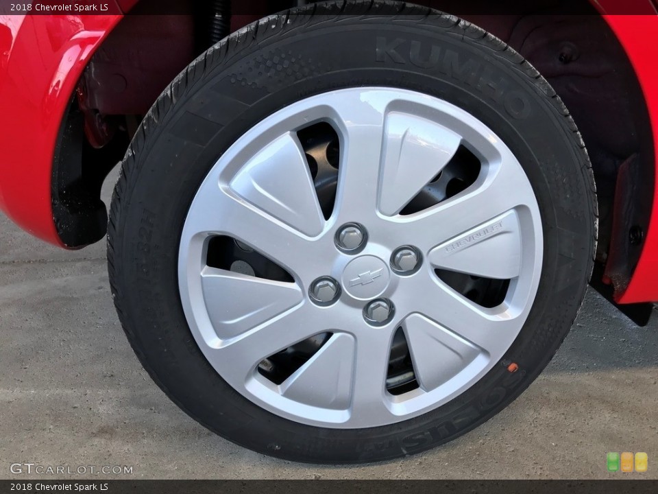 2018 Chevrolet Spark LS Wheel and Tire Photo #124306430