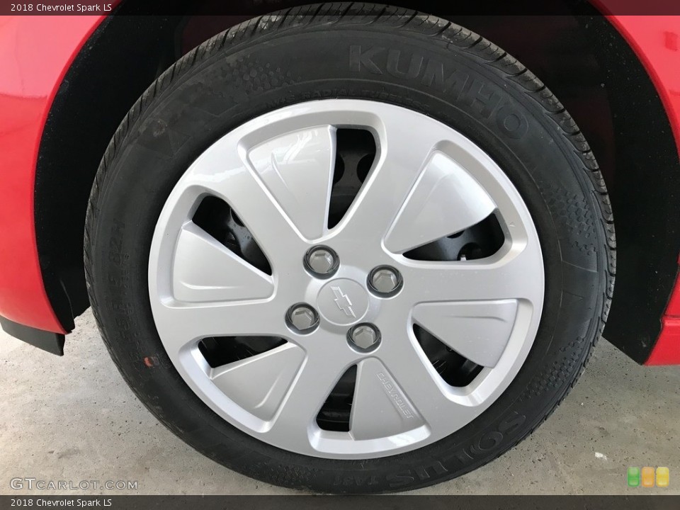 2018 Chevrolet Spark LS Wheel and Tire Photo #124306526