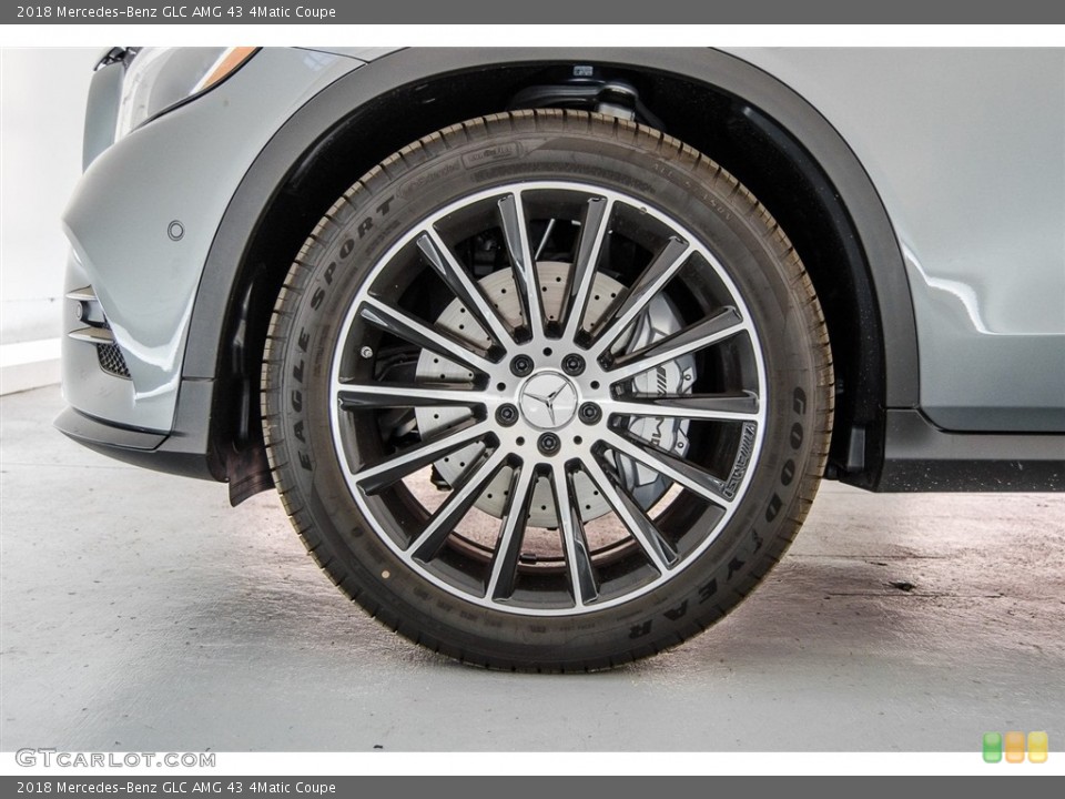 2018 Mercedes-Benz GLC AMG 43 4Matic Coupe Wheel and Tire Photo #124318820