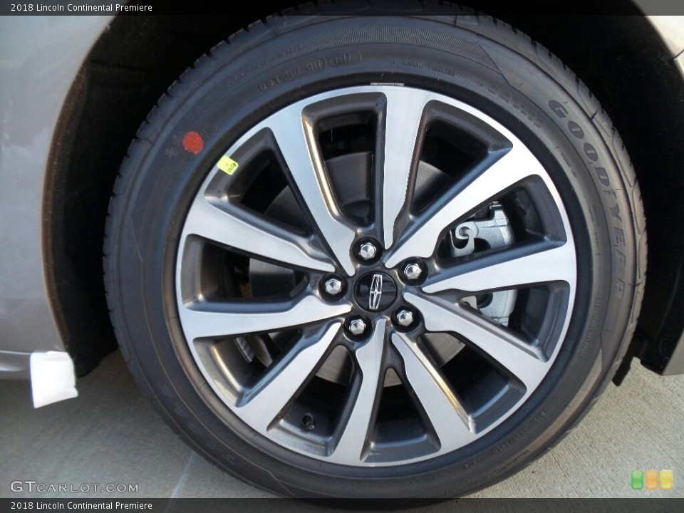 2018 Lincoln Continental Premiere Wheel and Tire Photo #124326017