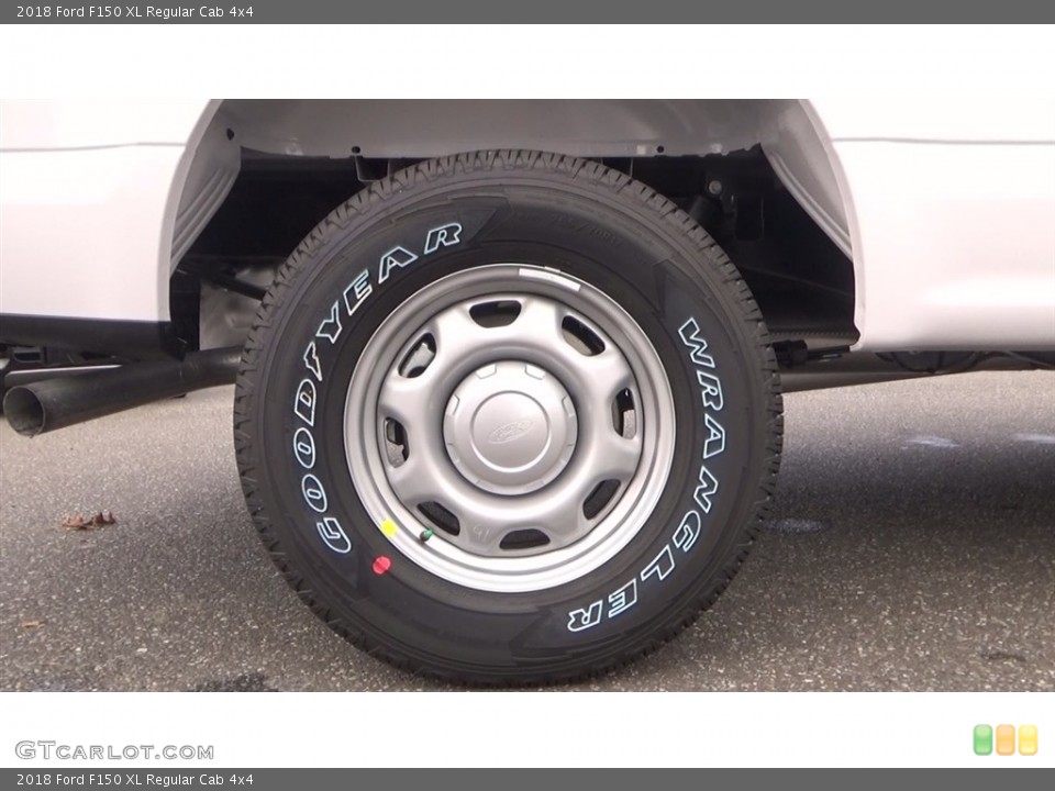 2018 Ford F150 XL Regular Cab 4x4 Wheel and Tire Photo #124329068