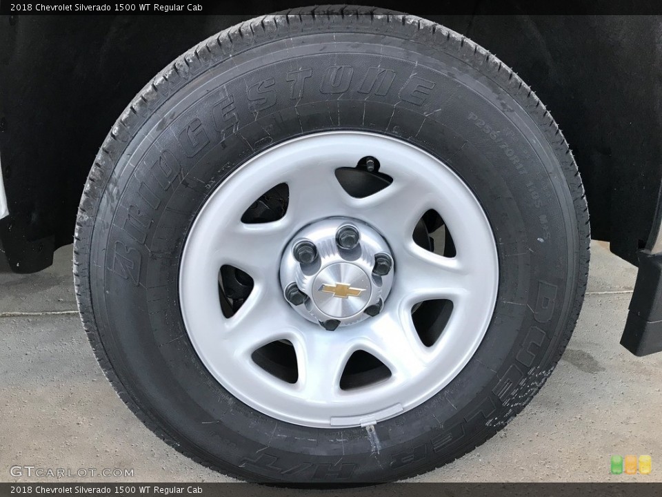 2018 Chevrolet Silverado 1500 WT Regular Cab Wheel and Tire Photo #124330608