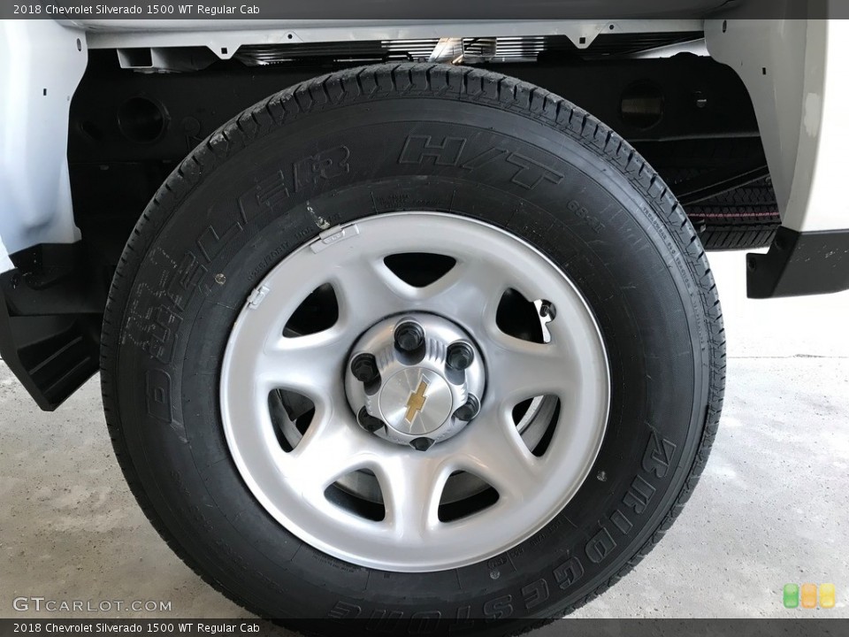 2018 Chevrolet Silverado 1500 WT Regular Cab Wheel and Tire Photo #124330768