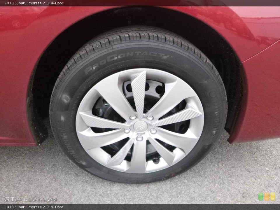 2018 Subaru Impreza 2.0i 4-Door Wheel and Tire Photo #124332261