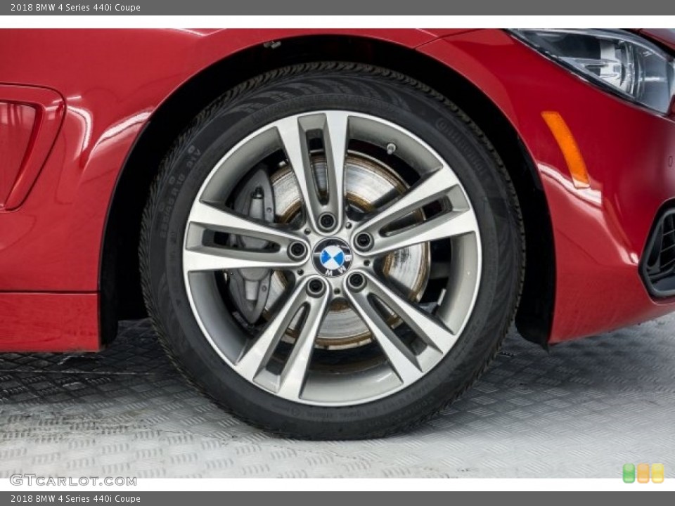 2018 BMW 4 Series 440i Coupe Wheel and Tire Photo #124343826