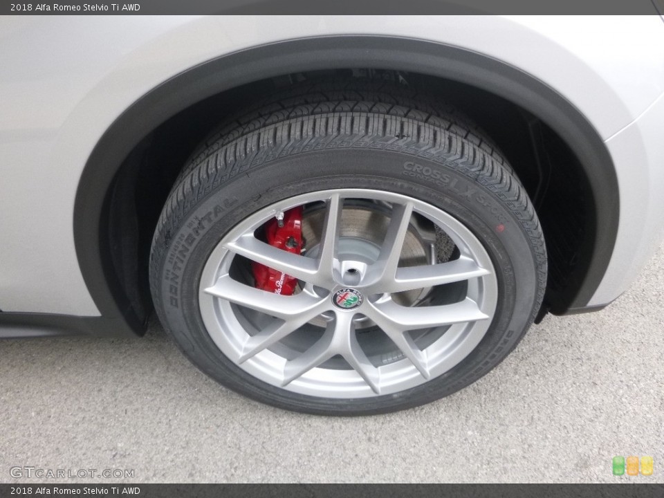 2018 Alfa Romeo Stelvio Ti AWD Wheel and Tire Photo #124354018