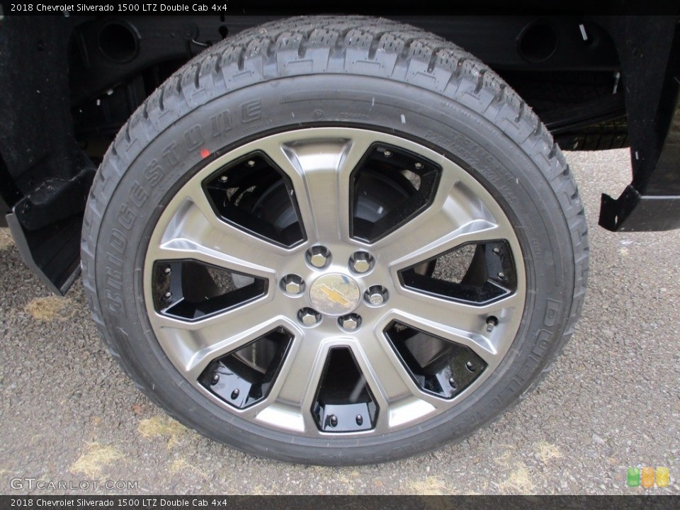 2018 Chevrolet Silverado 1500 LTZ Double Cab 4x4 Wheel and Tire Photo #124392703