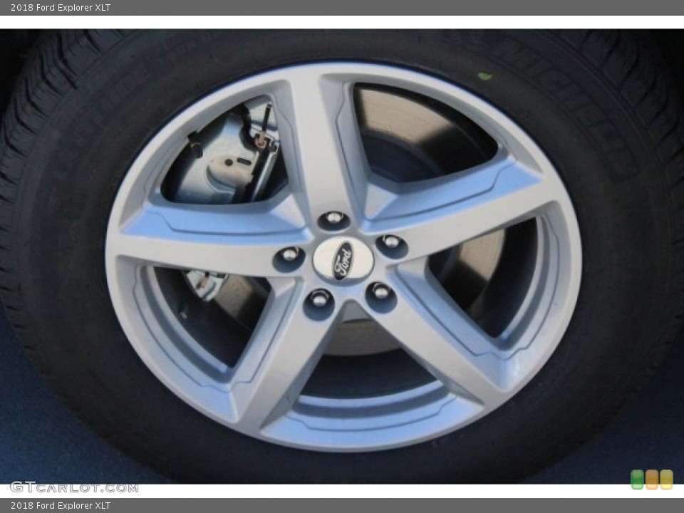 2018 Ford Explorer XLT Wheel and Tire Photo #124394278