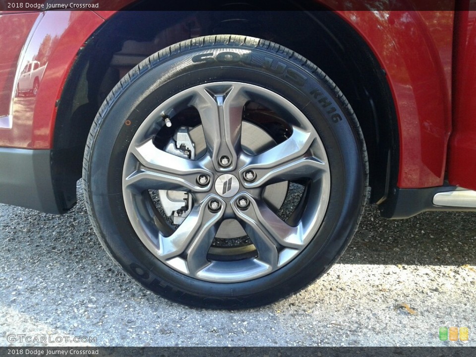 2018 Dodge Journey Crossroad Wheel and Tire Photo #124402069