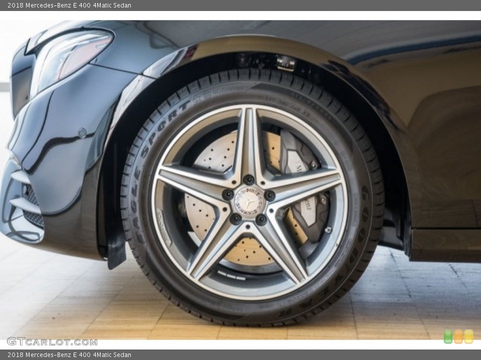 2018 Mercedes-Benz E 400 4Matic Sedan Wheel and Tire Photo #124407260