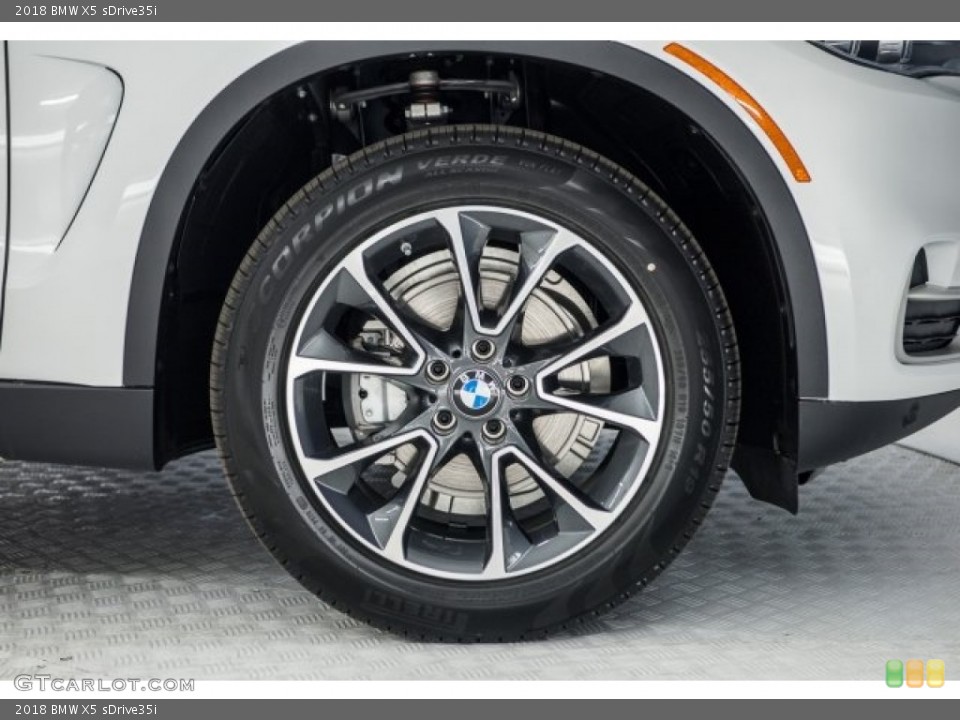 2018 BMW X5 sDrive35i Wheel and Tire Photo #124410044