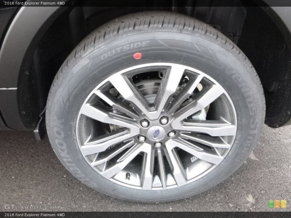 2018 Ford Explorer Platinum 4WD Wheel and Tire Photo #124486235