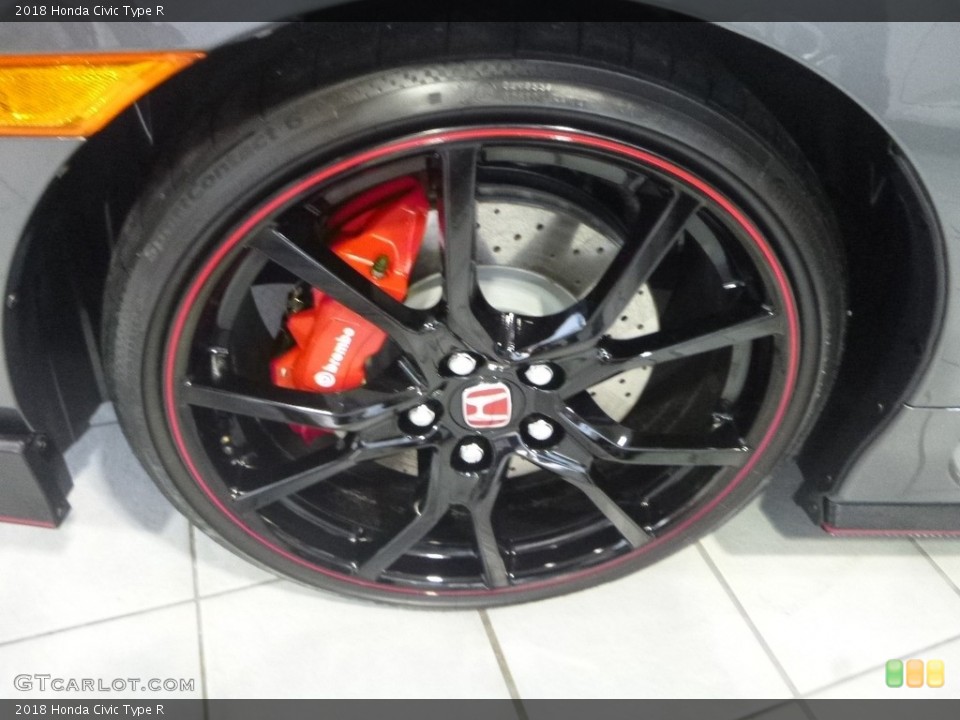 2018 Honda Civic Type R Wheel and Tire Photo #124493615