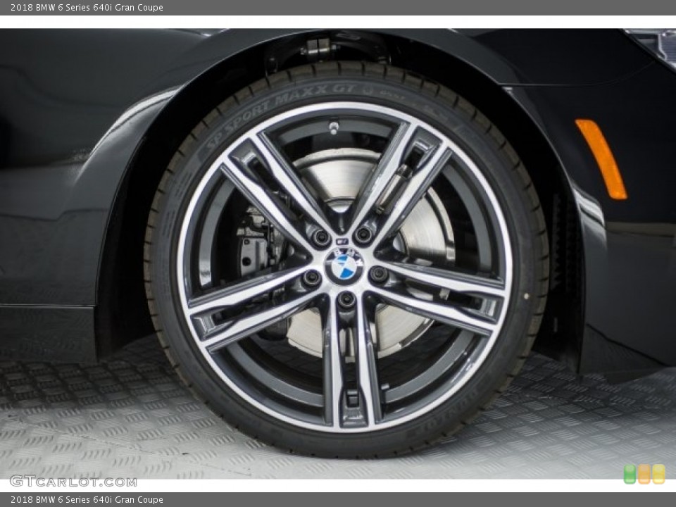 2018 BMW 6 Series 640i Gran Coupe Wheel and Tire Photo #124523994