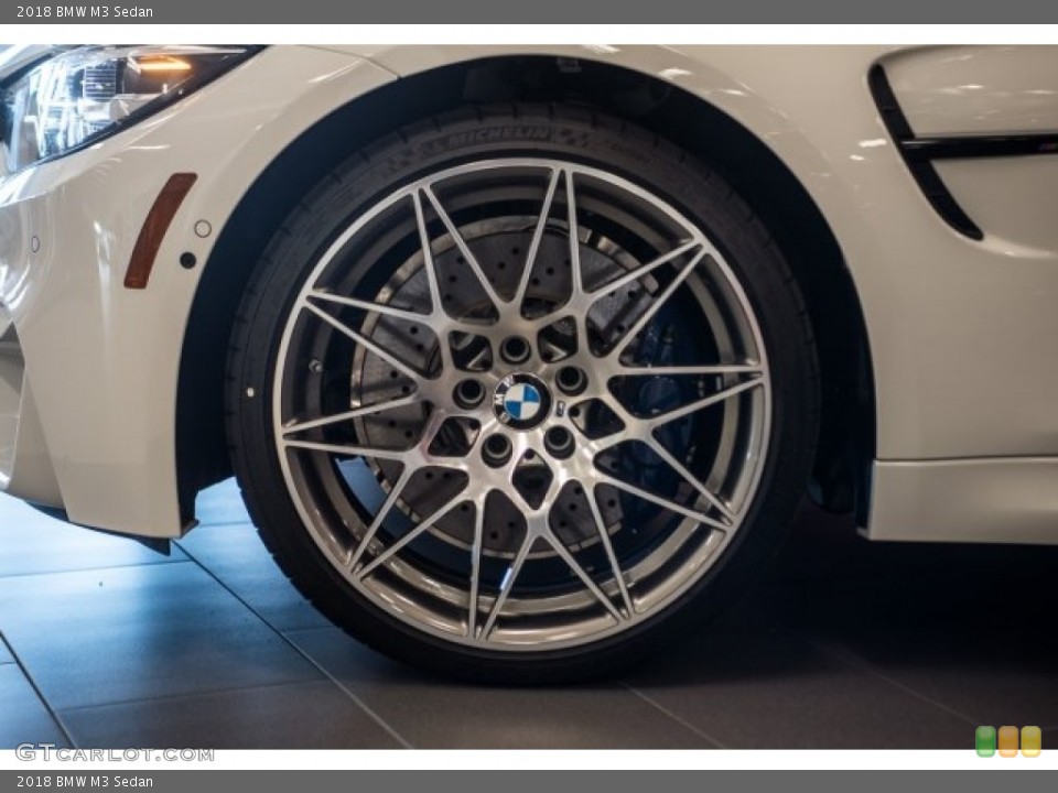 2018 BMW M3 Sedan Wheel and Tire Photo #124524267
