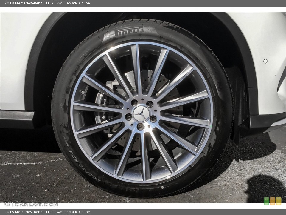 2018 Mercedes-Benz GLE 43 AMG 4Matic Coupe Wheel and Tire Photo #124533157