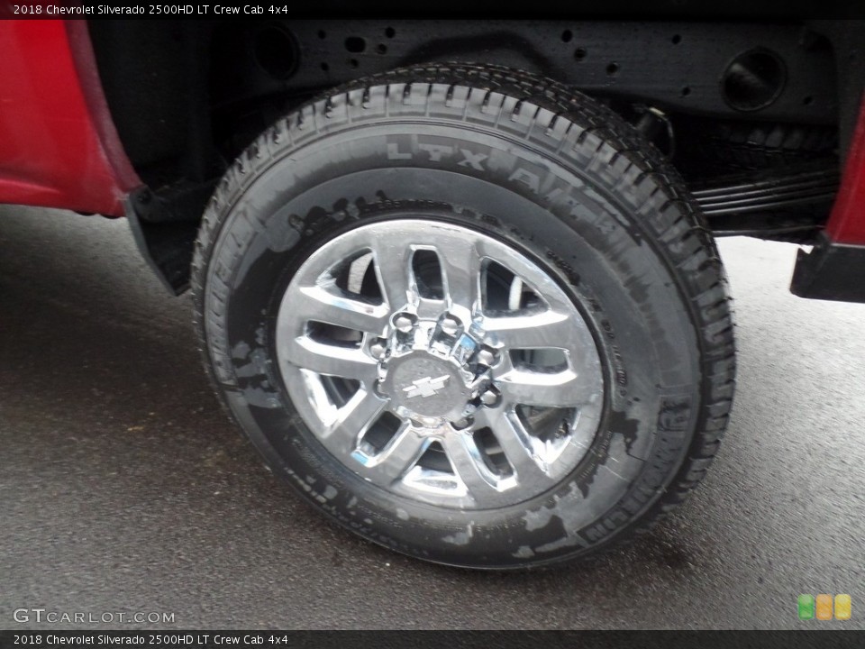 2018 Chevrolet Silverado 2500HD LT Crew Cab 4x4 Wheel and Tire Photo #124582352
