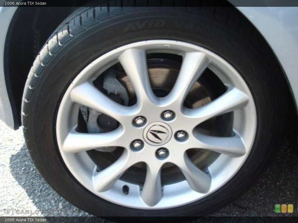 2006 Acura TSX Sedan Wheel and Tire Photo #12461492