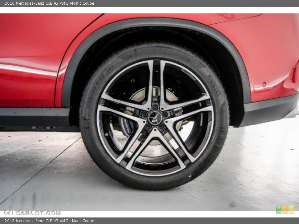 2018 Mercedes-Benz GLE 43 AMG 4Matic Coupe Wheel and Tire Photo #124624096