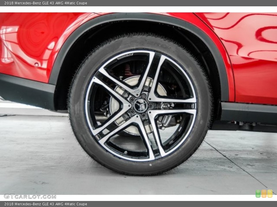 2018 Mercedes-Benz GLE 43 AMG 4Matic Coupe Wheel and Tire Photo #124624157