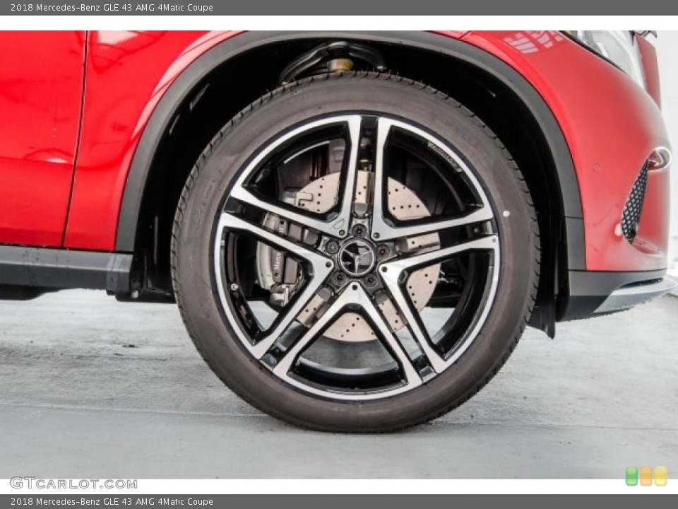 2018 Mercedes-Benz GLE 43 AMG 4Matic Coupe Wheel and Tire Photo #124624303