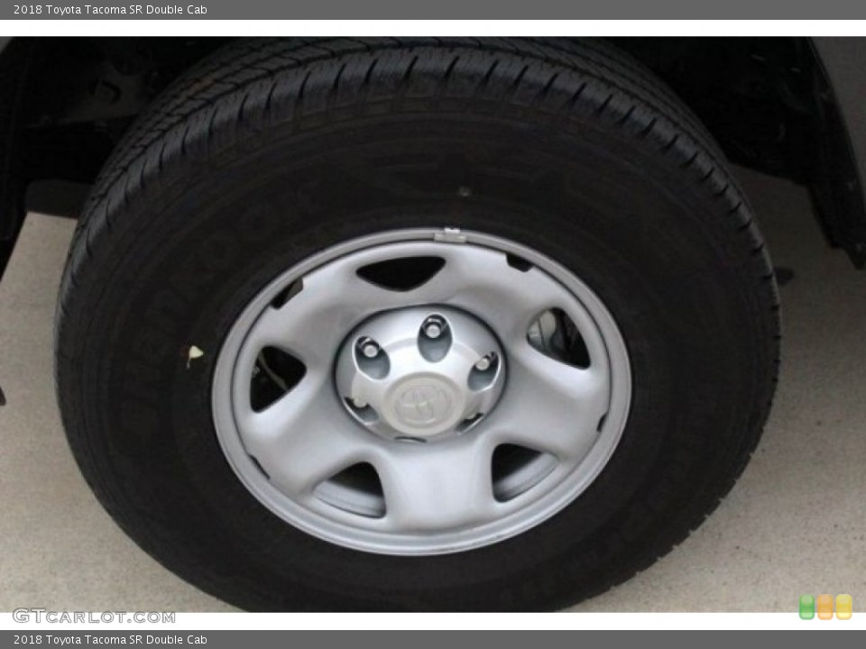 2018 Toyota Tacoma SR Double Cab Wheel and Tire Photo #124668523