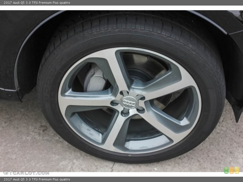 2017 Audi Q5 3.0 TFSI Premium Plus quattro Wheel and Tire Photo #124678207