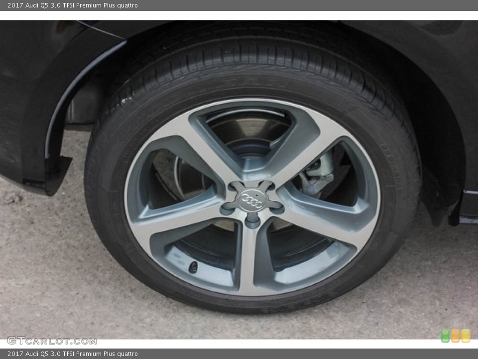 2017 Audi Q5 3.0 TFSI Premium Plus quattro Wheel and Tire Photo #124678210