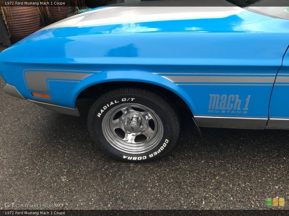 1972 Ford Mustang Mach 1 Coupe Wheel and Tire Photo #124689953
