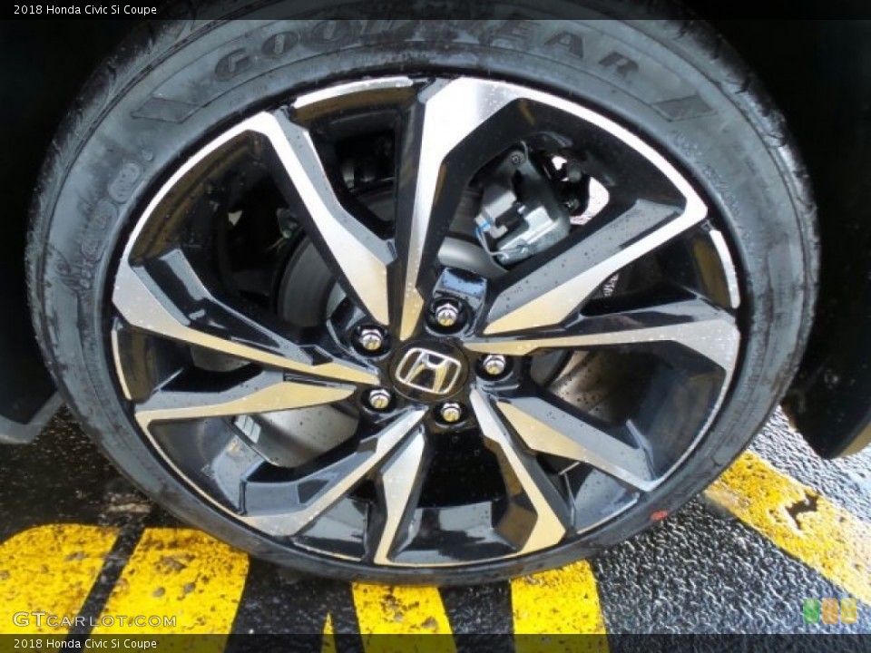 2018 Honda Civic Si Coupe Wheel and Tire Photo #124690251
