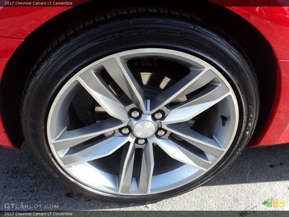 2017 Chevrolet Camaro LT Convertible Wheel and Tire Photo #124705608