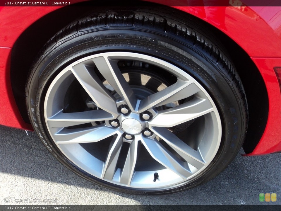 2017 Chevrolet Camaro LT Convertible Wheel and Tire Photo #124705699