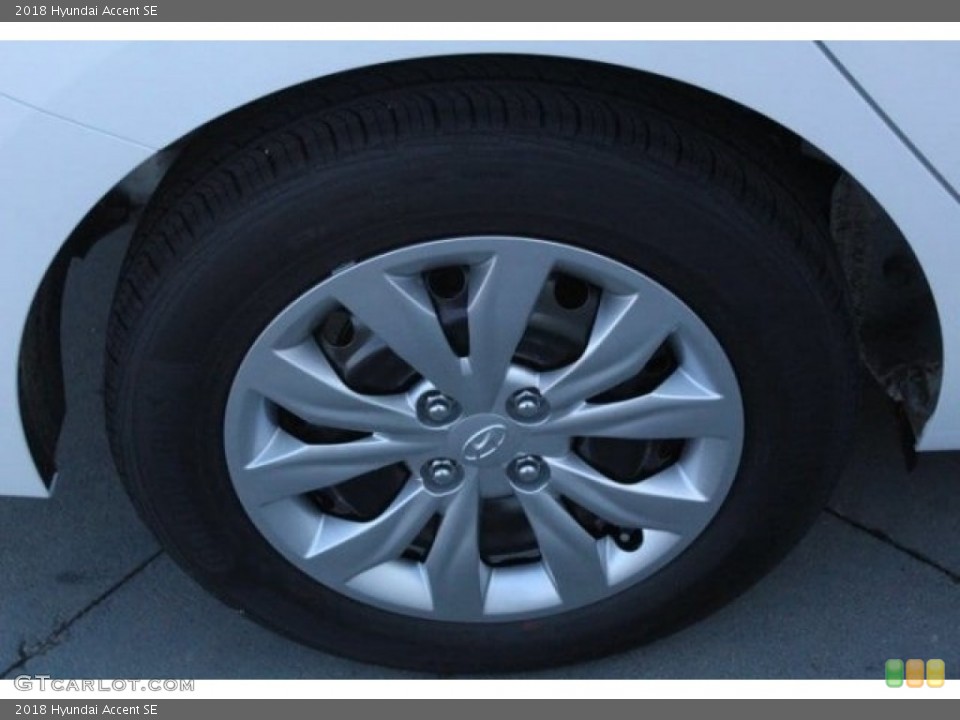 2018 Hyundai Accent SE Wheel and Tire Photo #124706389