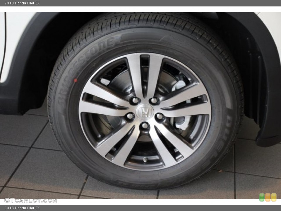 2018 Honda Pilot EX Wheel and Tire Photo #124711801