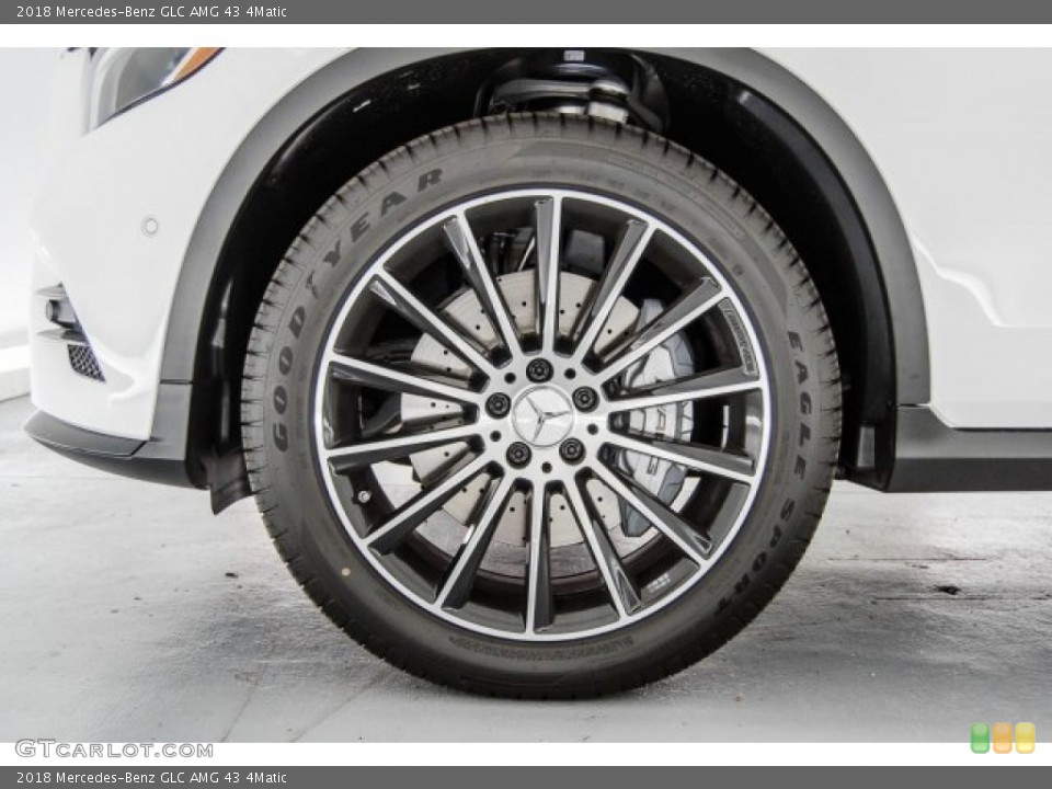 2018 Mercedes-Benz GLC AMG 43 4Matic Wheel and Tire Photo #124719670